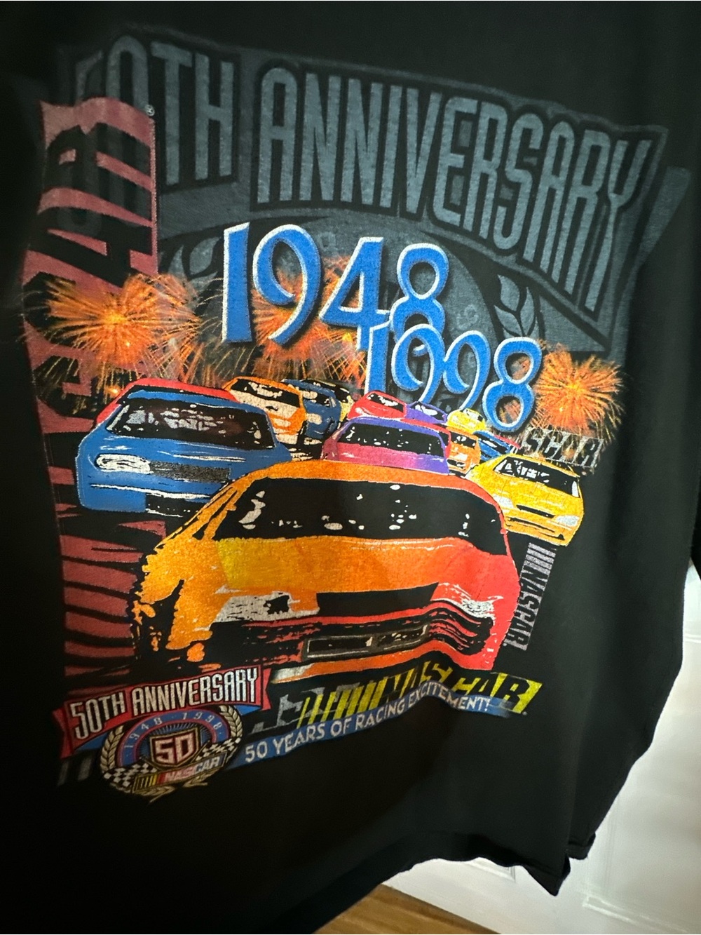 NASCAR 50th Anniversary Racing vintage Graphic Tee - 2XL